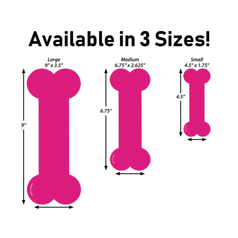 Its the Dogs House Novelty Bone Sticker Decal