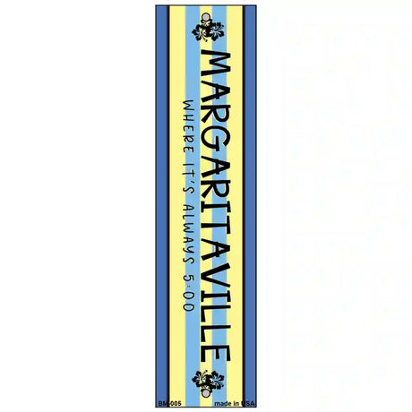Margaritaville Novelty Metal Bookmark BM-005