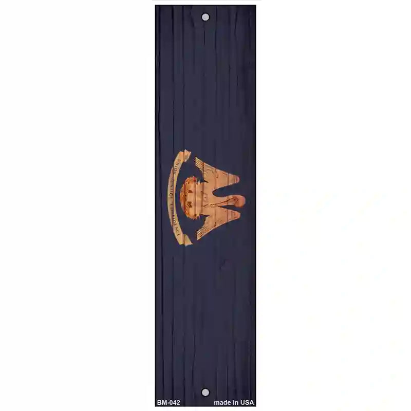 Louisiana Flag Novelty Metal Bookmark BM-042