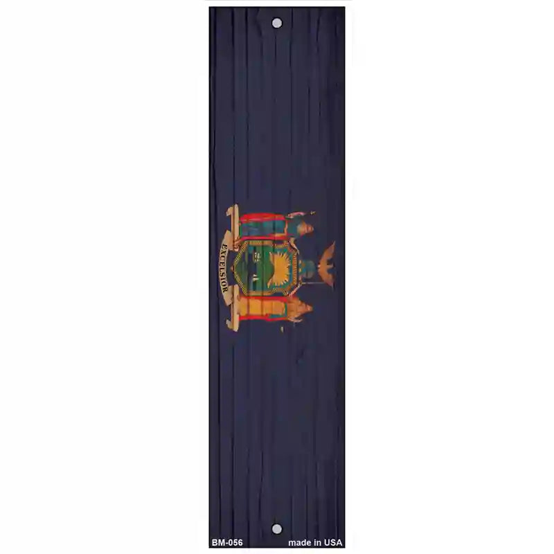 New York Flag Novelty Metal Bookmark BM-056