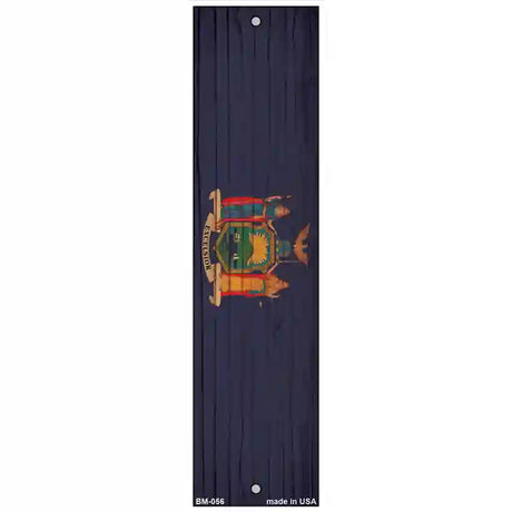 New York Flag Novelty Metal Bookmark BM-056