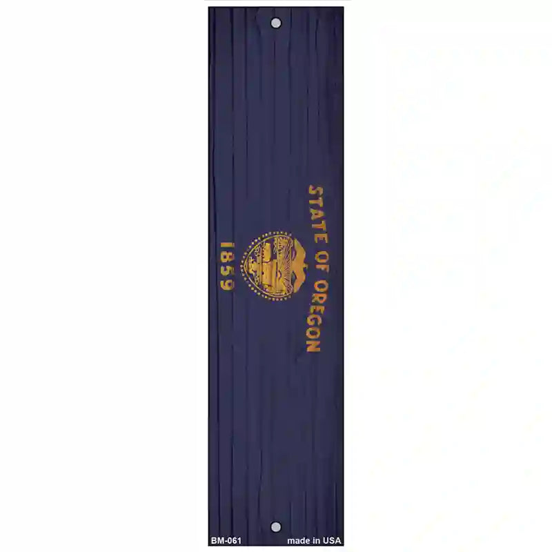 Oregon Flag Novelty Metal Bookmark BM-061
