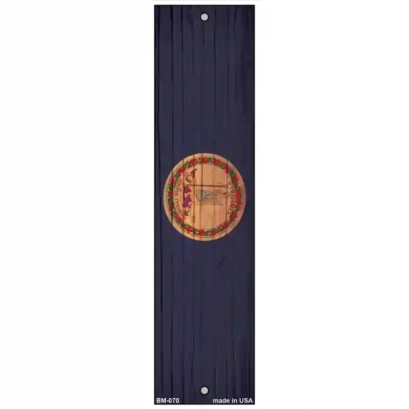 Virginia Flag Novelty Metal Bookmark BM-070