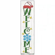 Welcome Hat White Novelty Metal Bookmark BM-118