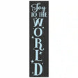 Joy To The World Black Novelty Metal Bookmark BM-131
