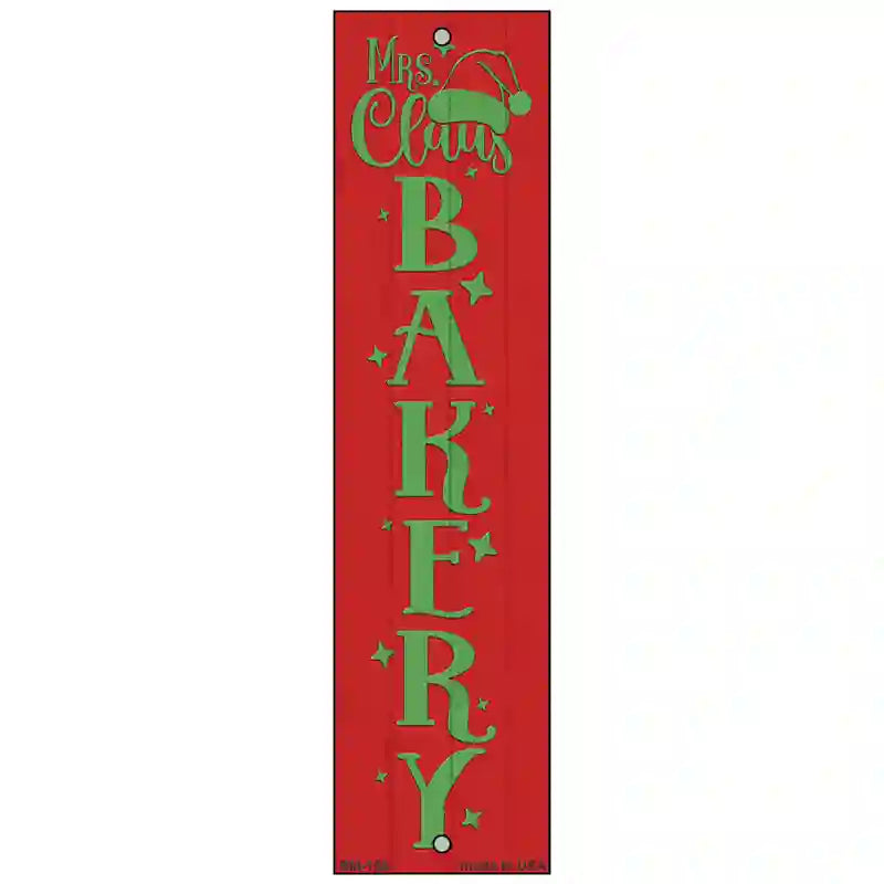 Mrs Claus Bakery Red Novelty Metal Bookmark BM-153
