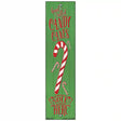 Candy Canes Sold Here Green Novelty Metal Bookmark BM-157