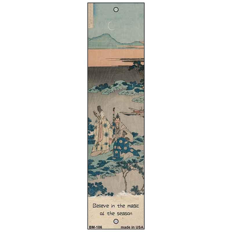 Moonlit Gathering Novelty Metal Bookmark BM-186 1.5" x 6" Bookmark (BM)