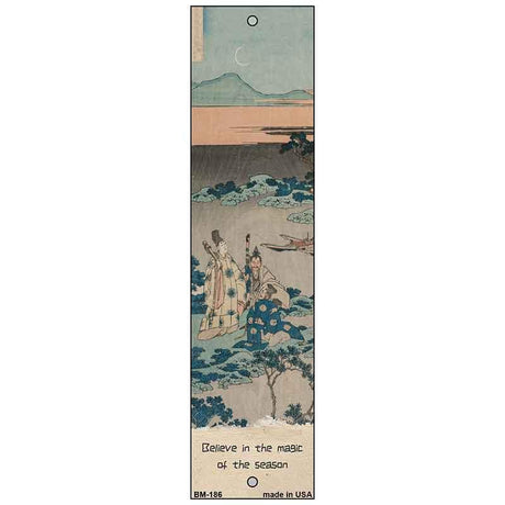 Moonlit Gathering Novelty Metal Bookmark BM-186 1.5" x 6" Bookmark (BM)