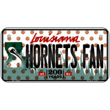 Pelicans Fan Louisiana Novelty Metal License Plate 6" x 3" (BP)