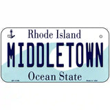 Middletown Rhode Island State License Plate Novelty License Plate 6" x 3" (BP)