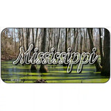 Mississippi Swamp Novelty Metal State License Plate 6" x 3" (BP)