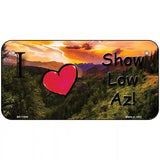 Show Low Valley Arizona Novelty License Plate 6" x 3" Bicycle (BP)