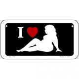 Full Figured Women Novelty Metal License Plate 6" x 3" (BP)