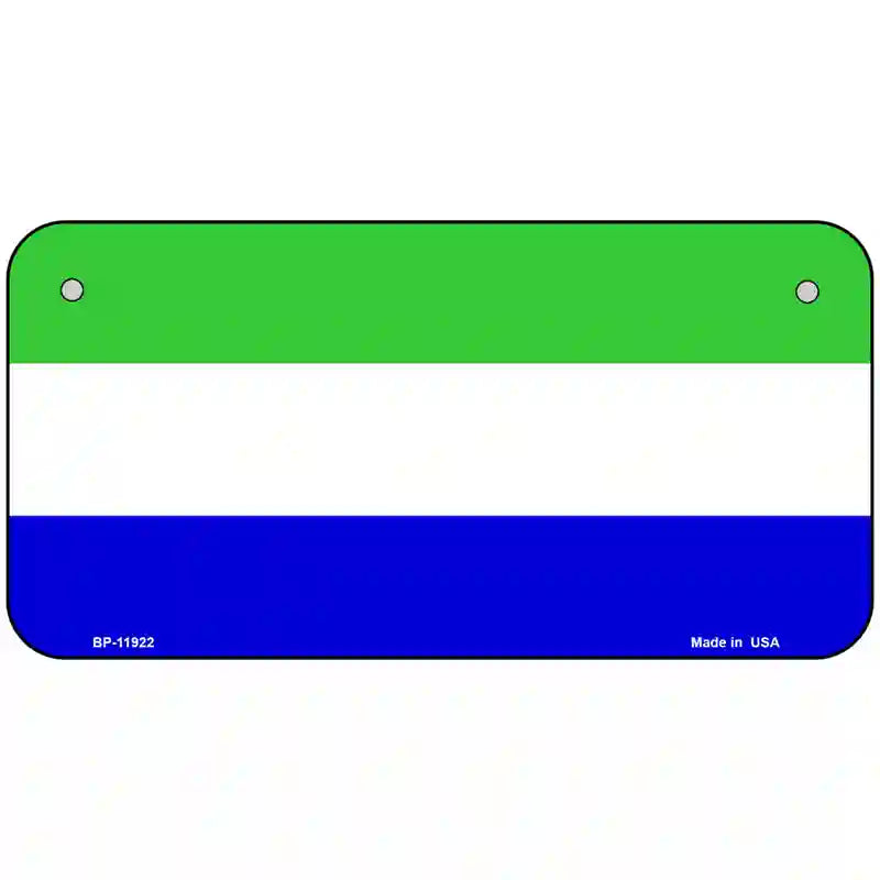 Galapagos Island Flag Metal Novelty License Plate 6" x 3" (BP)