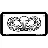 Parachute Badge Novelty Metal License Plate 6" x 3" (BP)