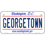 Georgetown Novelty Metal License Plate 6" x 3" (BP)