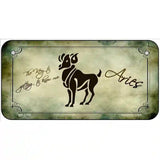 Aries Zodiac Novelty Metal License Plate 6" x 3" (BP)