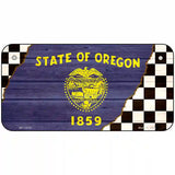 Oregon Racing Flag Novelty Metal License Plate Tag 6" x 3" Bicycle (BP)