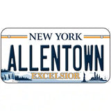 Allentown Excelsior New York Novelty Metal License Plate Tag 6" x 3" Bicycle (BP)