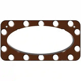 White Brown Polka Dot Center Oval Metal Novelty License Plate 6" x 3" (BP)