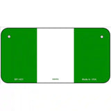 Nigeria Flag Metal Novelty License Plate 6" x 3" (BP)