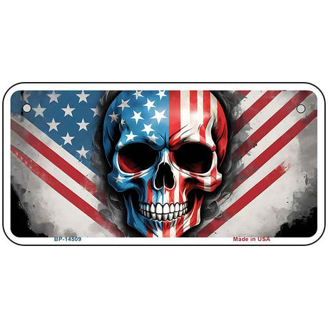American Skull Novelty Metal License Plate LP-14509