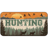 Hunting Sunset Novelty Metal License Plate LP-14511