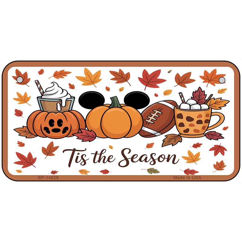 Tis the Season Novelty Metal License Plate LP-14529