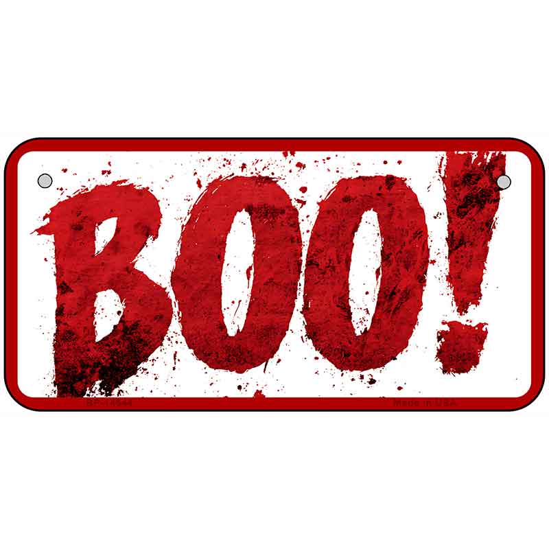 Bloody Boo Novelty Metal License Plate LP-14544