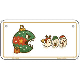 Ornament Monster and Ghosts Novelty Metal License Plate LP-14550