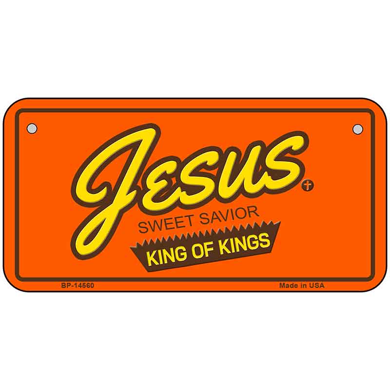 Jesus Sweet Savior Novelty Metal License Plate LP-14560