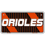 ORIOLES Graphic Novelty Metal License Plate LP-14567