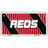 REDS Graphic Novelty Metal License Plate LP-14571
