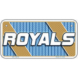 ROYALS Graphic Novelty Metal License Plate LP-14576
