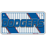 DODGERS Graphic Novelty Metal License Plate LP-14578