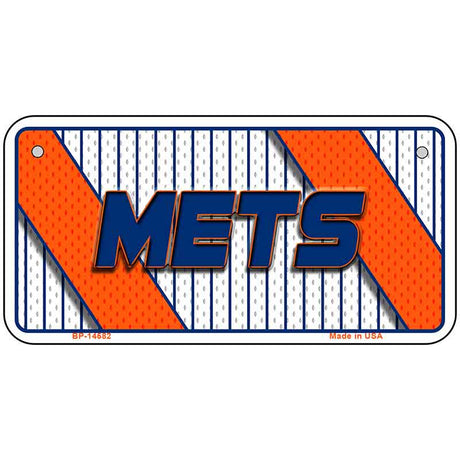 METS Graphic Novelty Metal License Plate LP-14582