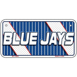 BLUE JAYS Graphic Novelty Metal License Plate LP-14593 6" x 3" Bicycle (BP)