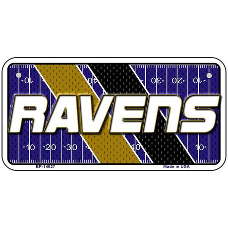 RAVENS Graphic Novelty Metal License Plate LP-14627