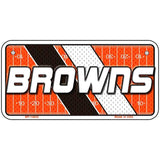 BROWNS Graphic Novelty Metal License Plate LP-14632 6" x 3" Bicycle (BP)