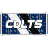 COLTS Graphic Novelty Metal License Plate LP-14638 6" x 3" Bicycle (BP)
