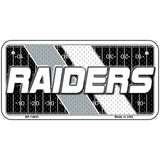 RAIDERS Graphic Novelty Metal License Plate LP-14641