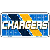 CHARGERS Graphic Novelty Metal License Plate LP-14642