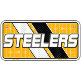 STEELERS Graphic Novelty Metal License Plate LP-14651