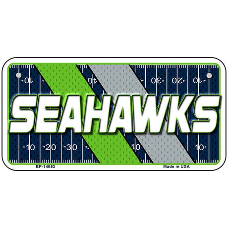 SEAHAWKS Graphic Novelty Metal License Plate LP-14653
