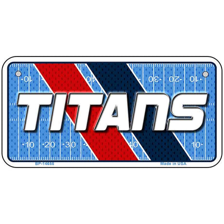TITANS Graphic Novelty Metal License Plate LP-14655