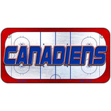 CANADIENS Graphic Novelty Metal License Plate LP-14671 6" x 3" Bicycle (BP)