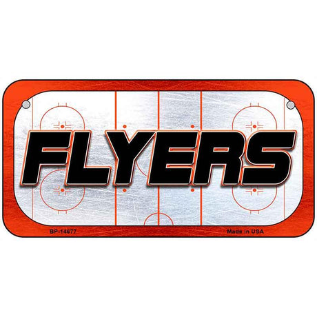 FLYERS Graphic Novelty Metal License Plate LP-14677 6" x 3" Bicycle (BP)