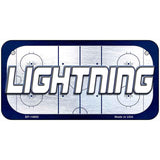 LIGHTNING Graphic Novelty Metal License Plate LP-14682 6" x 3" Bicycle (BP)