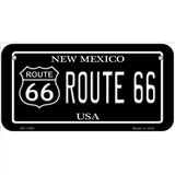 Route 66 New Mexico Metal Novelty License Plate 6" x 3" (BP)